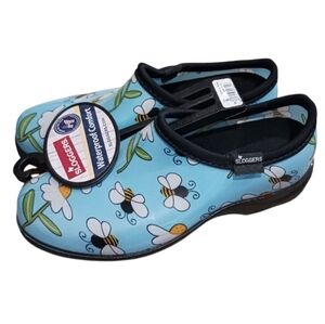 Sloggers Waterproof Comfort Shoes Blue Bees